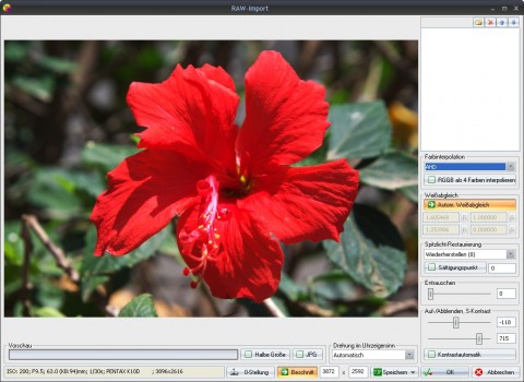 FixFoto 3.0 - Rohdatenmodul